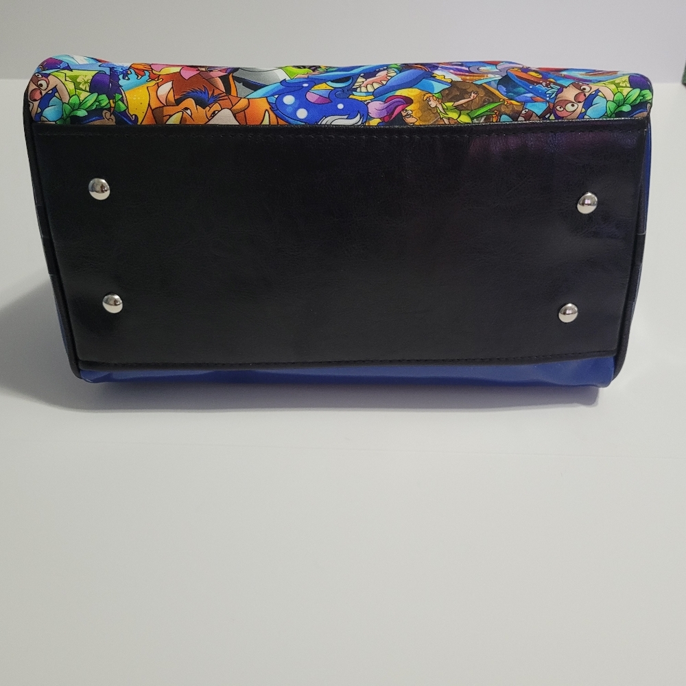 NWT Top Notch By Design Movie Mash-Up Purse/Handbag Blue - Picture 12 of 15